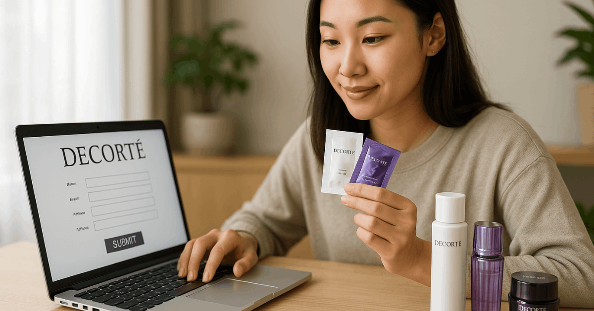 Get Free Skincare Samples from Decorté Japan – Here’s How